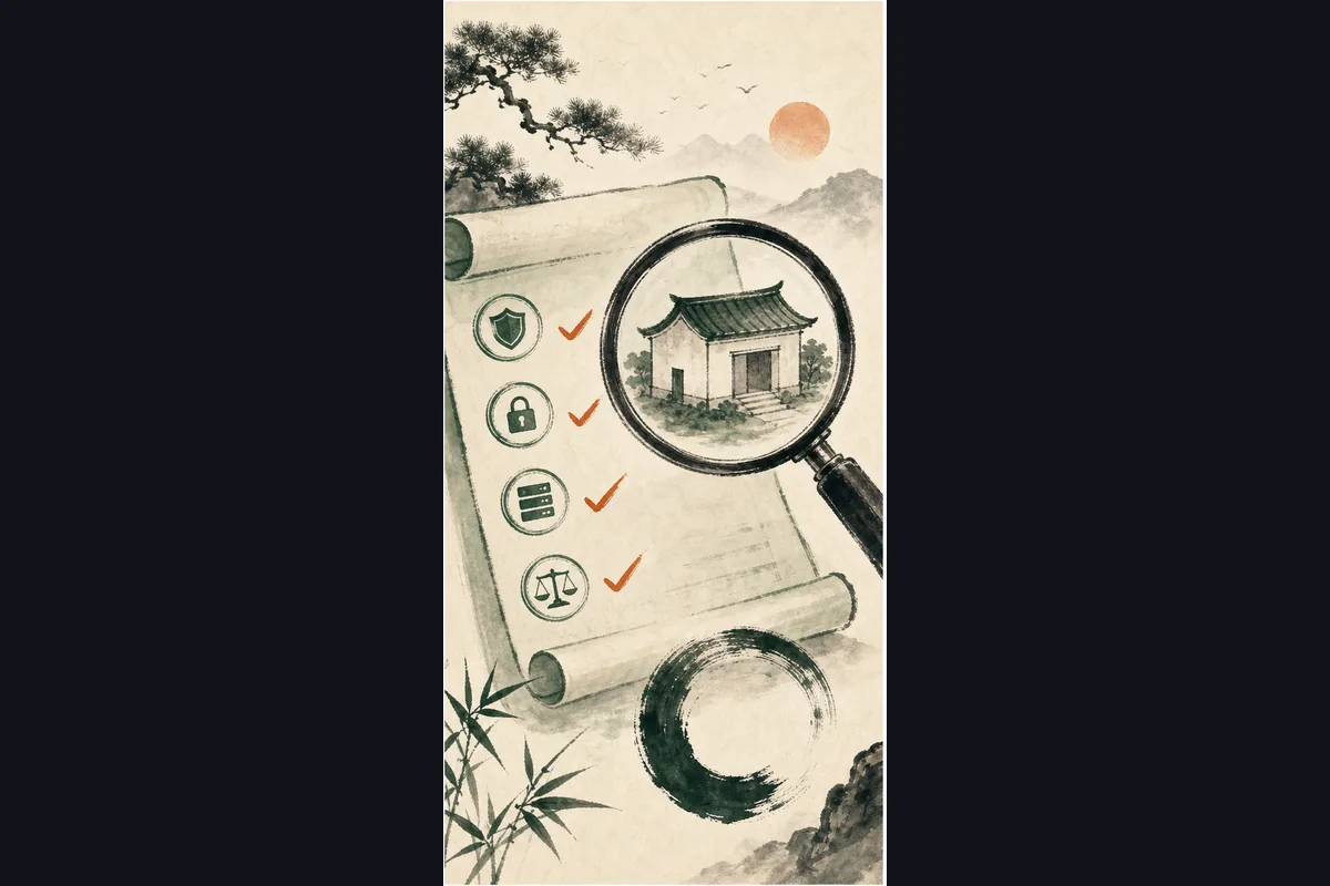 快速安全查核項目與風險層級比較圖