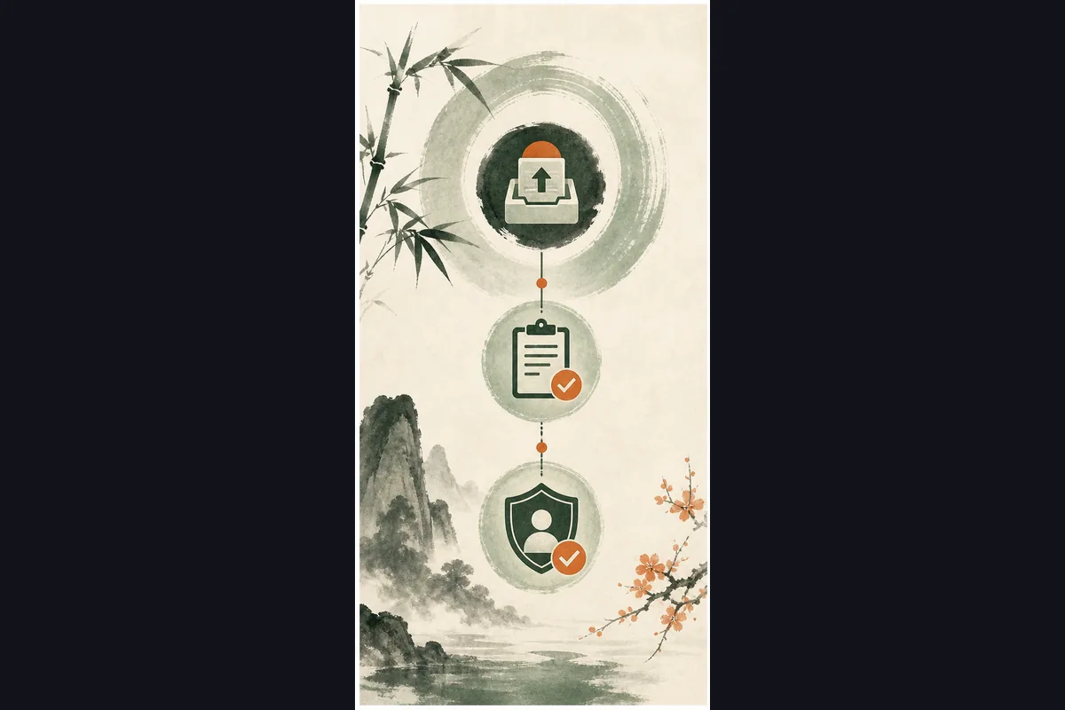 出金各階段檢查點比較圖